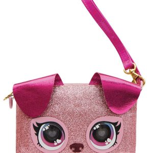 Purse Pets Håndtaske m. Lys – Dazzling Diva – Rosa Glimmer
