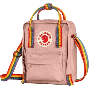 Fjällräven Kånken Rainbow Sling-chalk rose – Hverdagstasker